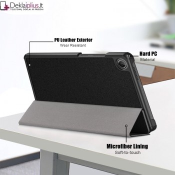 Dirbtinės odos atverčiamas dėklas - juodas (Lenovo tab K9 8.7/One 8.7) Dirbtinės odos atverčiamas dėklas - juodas (Lenovo tab K9 8.7/One 8.7)